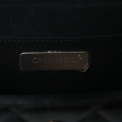 Chanel Lambskin Quilted Small Box Bag Black 6 of 14