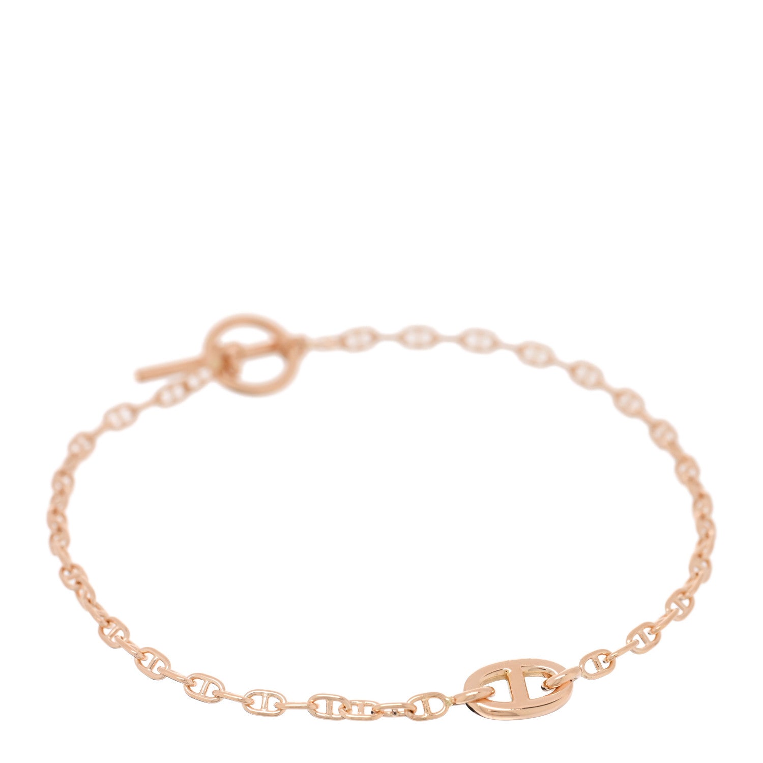 Hermes 18K Rose Gold TPM Farandole Bracelet ST 1 of 3