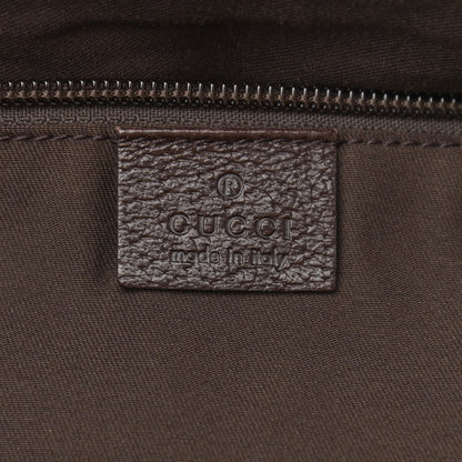 Gucci GG Monogram Web Medium Collapsible Carry On Duffle Beige Brown 7 of 12