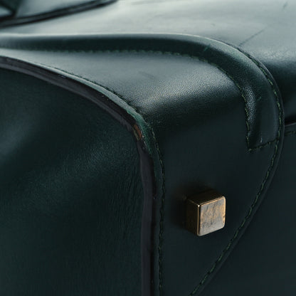 Celine Smooth Calfskin Mini Luggage Emerald 10 of 18