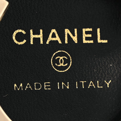 Chanel Lambskin Quilted Sphere Mini Bag Charm Black 4 of 6