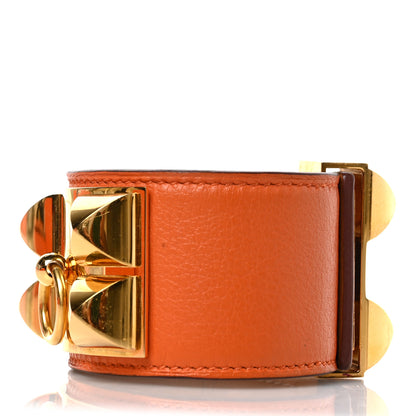 Hermes Swift Collier De Chien CDC Bracelet S Orange 1 of 5