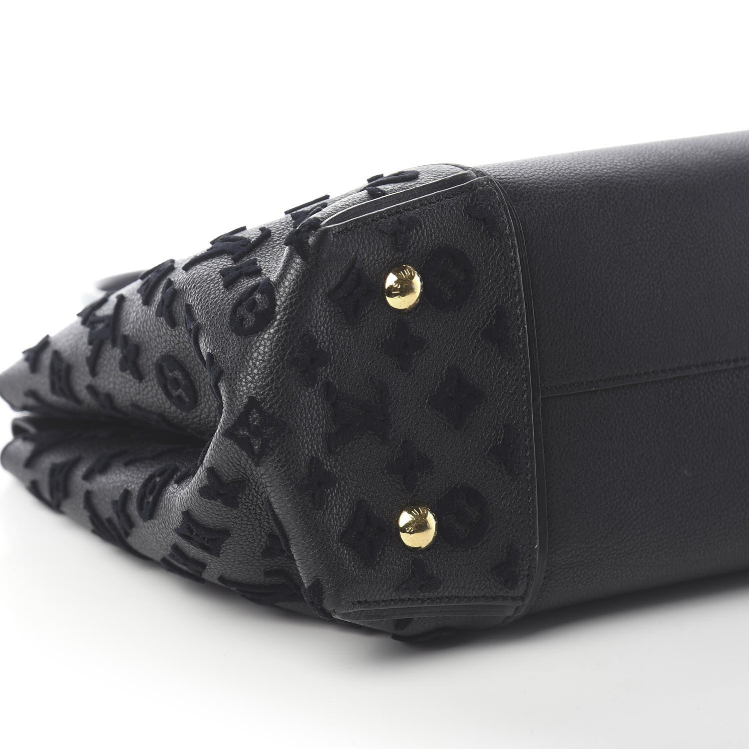 Louis Vuitton Veau Cachemire Tote W PM Black 9 of 9