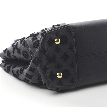 Louis Vuitton Veau Cachemire Tote W PM Black 9 of 9