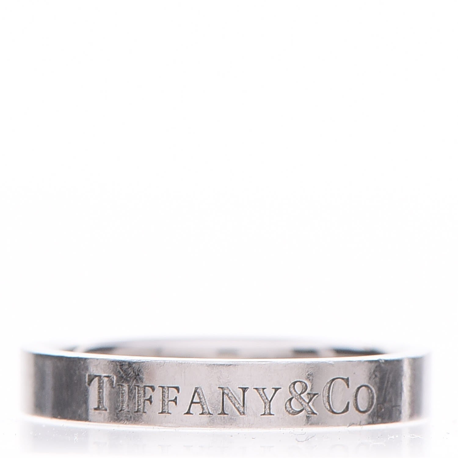 Tiffany Platinum Band Ring 49.5 5 1 of 5
