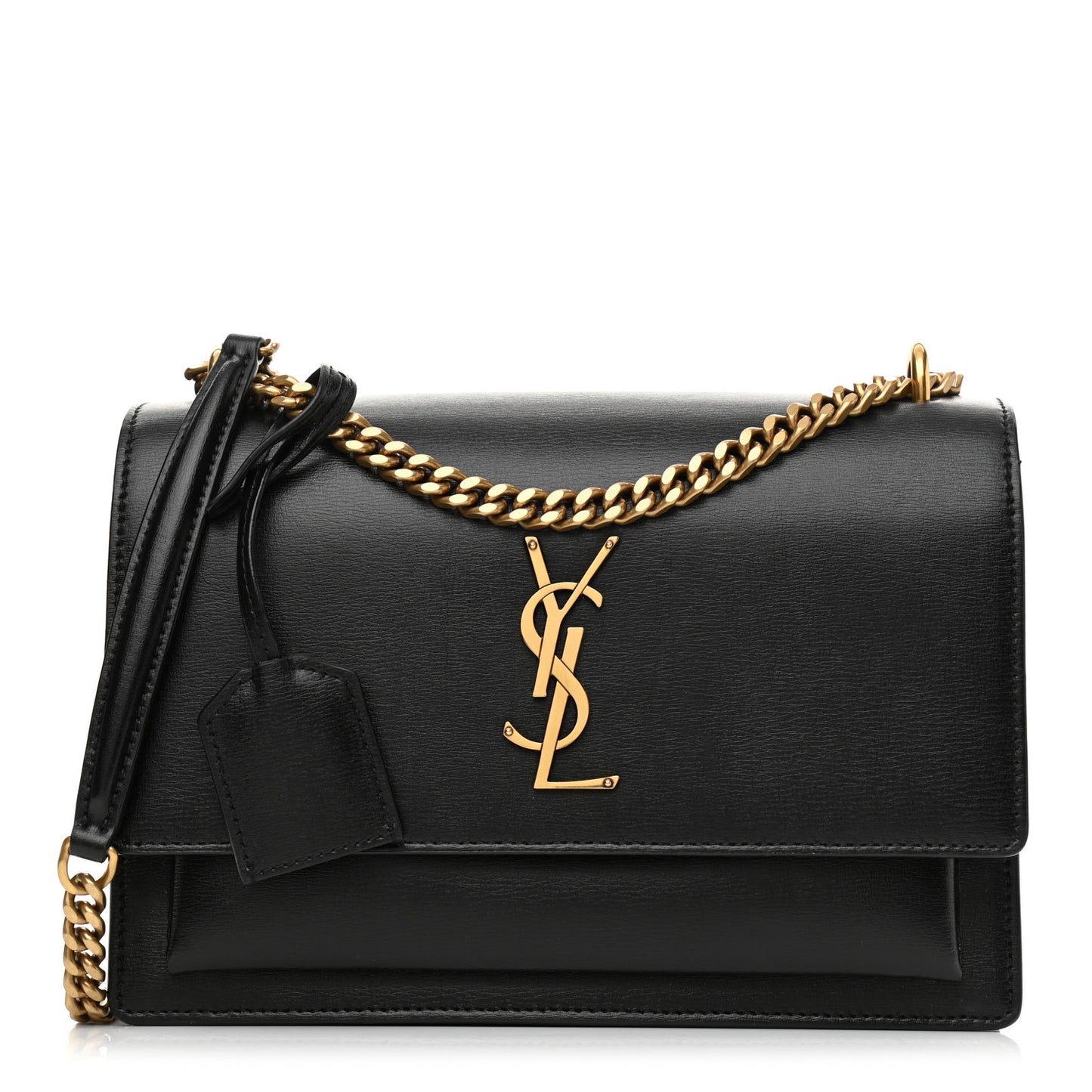 Calfskin Medium Monogram Sunset Black