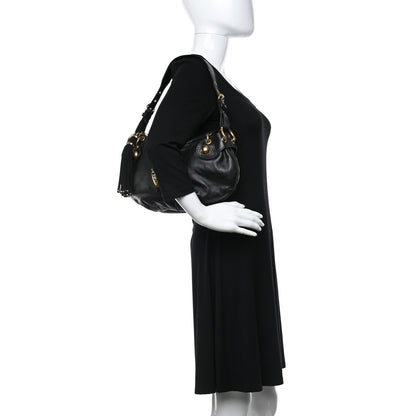 Gucci Calfskin Babouska Hobo Black 2 of 9