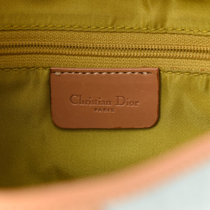 Christian Dior Denim Calfskin Double Saddle Bag Light Blue 6 of 13