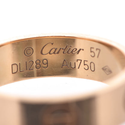 Cartier 18K Yellow Gold 5.5mm LOVE Ring 57 8 3 of 10
