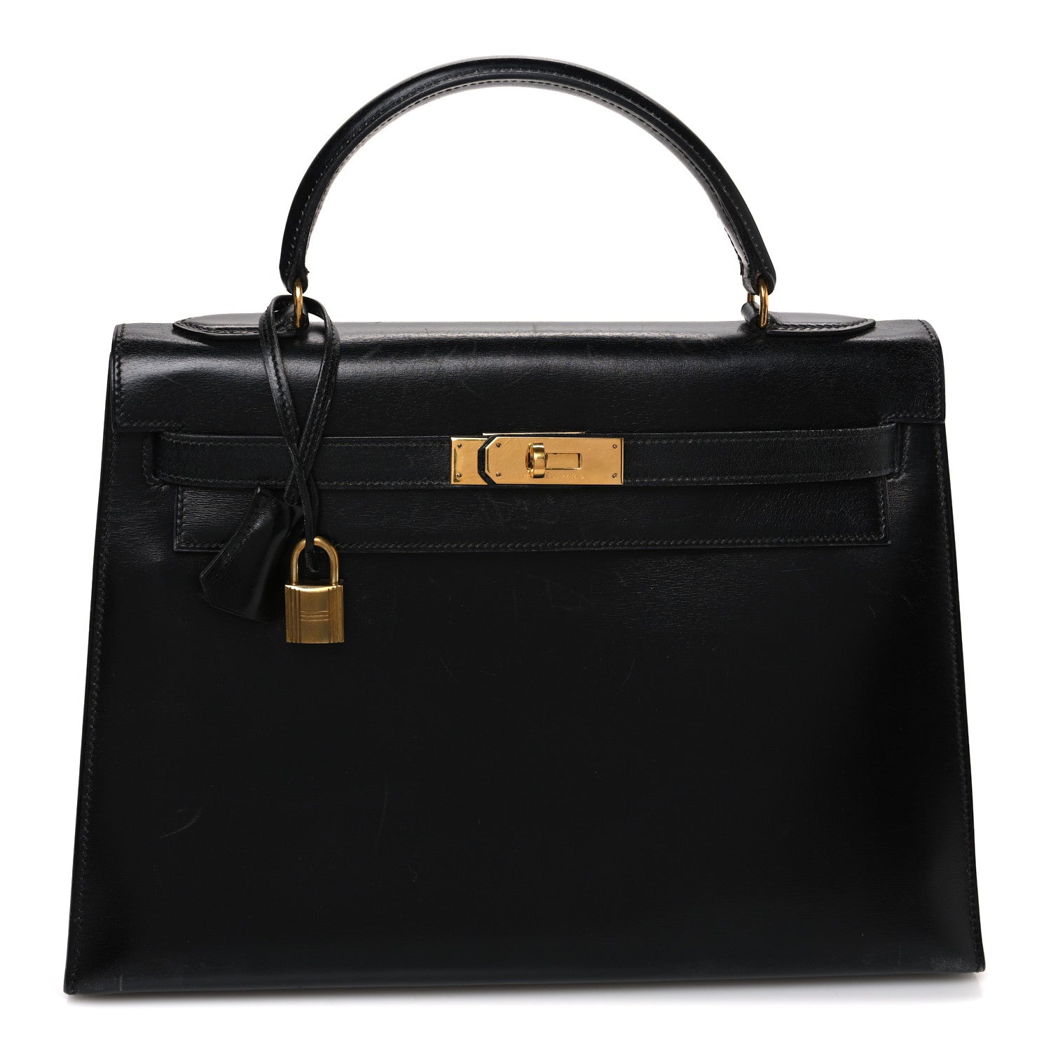 Hermes Box Kelly Sellier 32 Black 1 of 14
