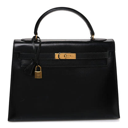 Hermes Box Kelly Sellier 32 Black 1 of 14