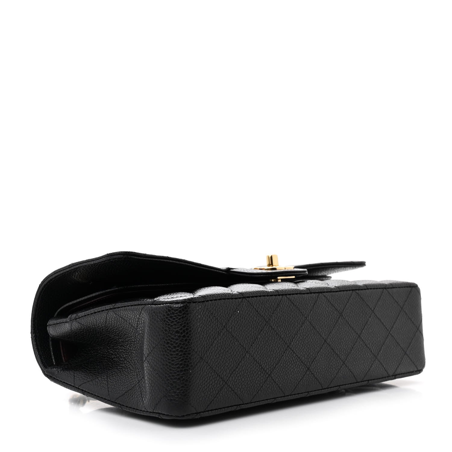 Chanel Caviar Quilted Medium Double Flap Black 4 of 11