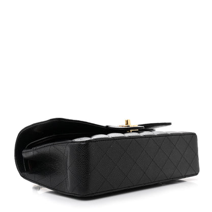 Chanel Caviar Quilted Medium Double Flap Black 4 of 11