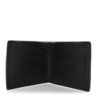 Gucci GG Supreme Monogram Web Mens Ophidia Bi-Fold Coin Wallet Beige Blue 9 of 14