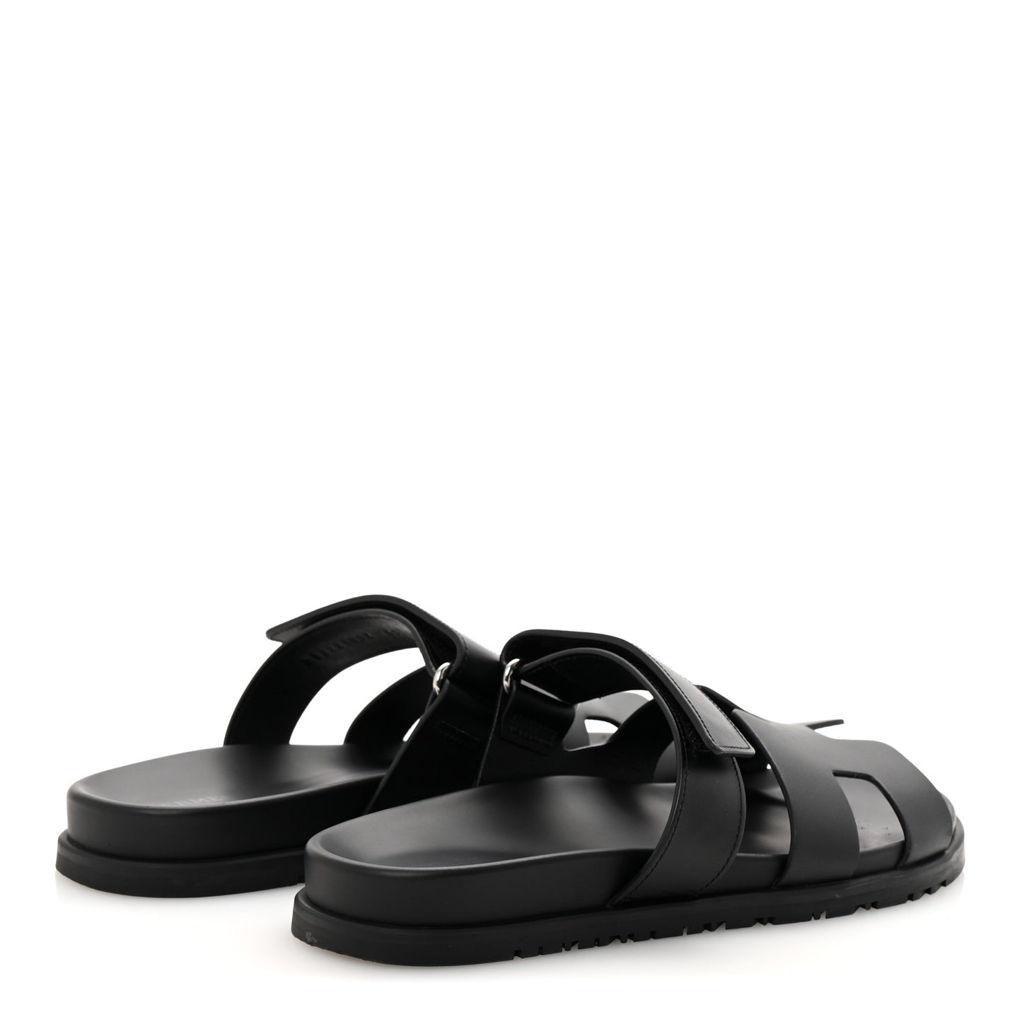 Calfskin Womens Chypre Sandals 40 Black