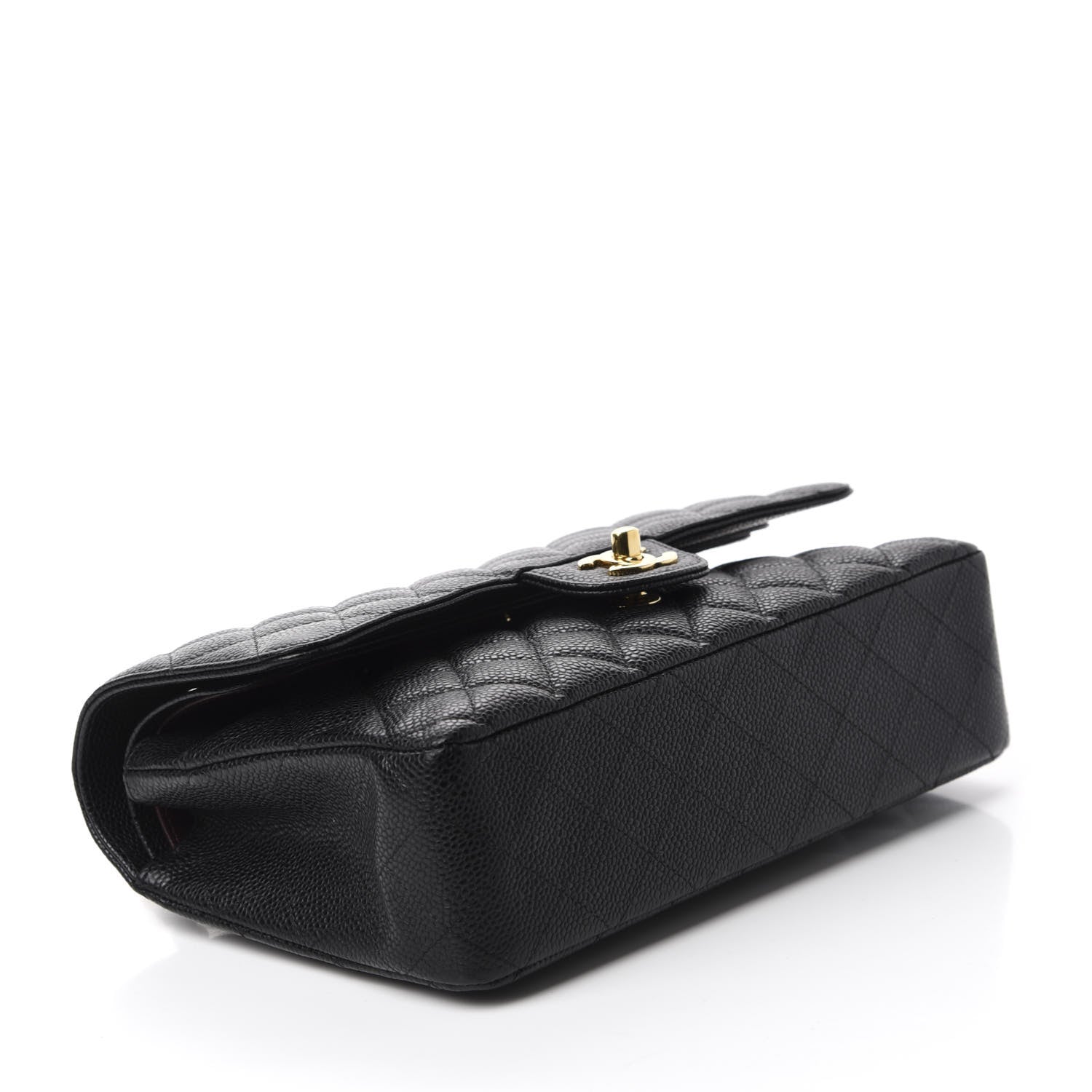 Chanel Caviar Quilted Medium Double Flap Black 4 of 11