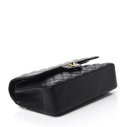 Chanel Caviar Quilted Medium Double Flap Black 4 of 11