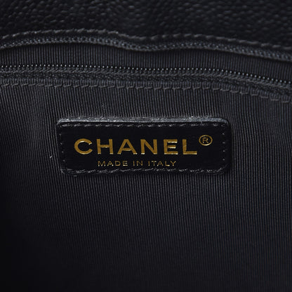 Chanel Caviar Quilted Grand Shopping Tote GST Black 6 of 12