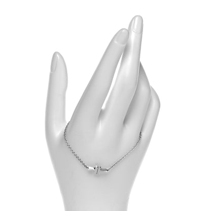 Tiffany Sterling Silver T Two Single Chain Bracelet 2 of 5