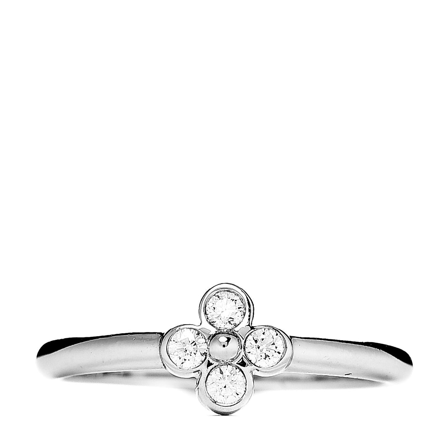 Platinum Diamond Lace Ring 50 5.5