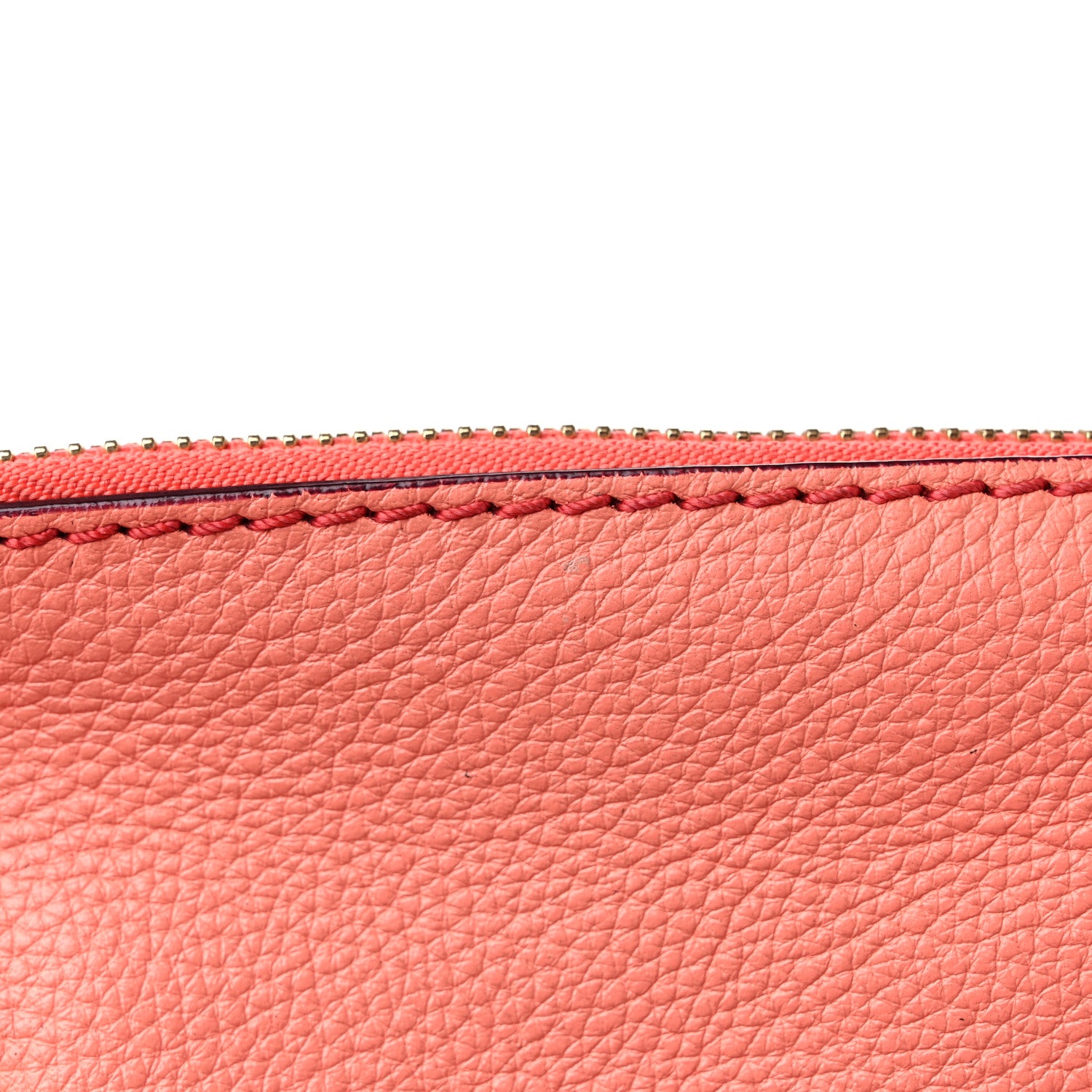 Chloe Calfskin Medium Marcie Satchel Coral 11 of 16