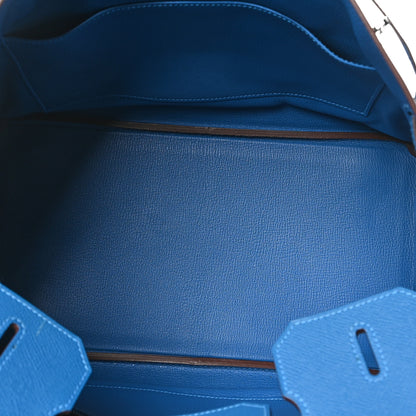 Hermes Epsom Birkin 35 Mykonos 5 of 11