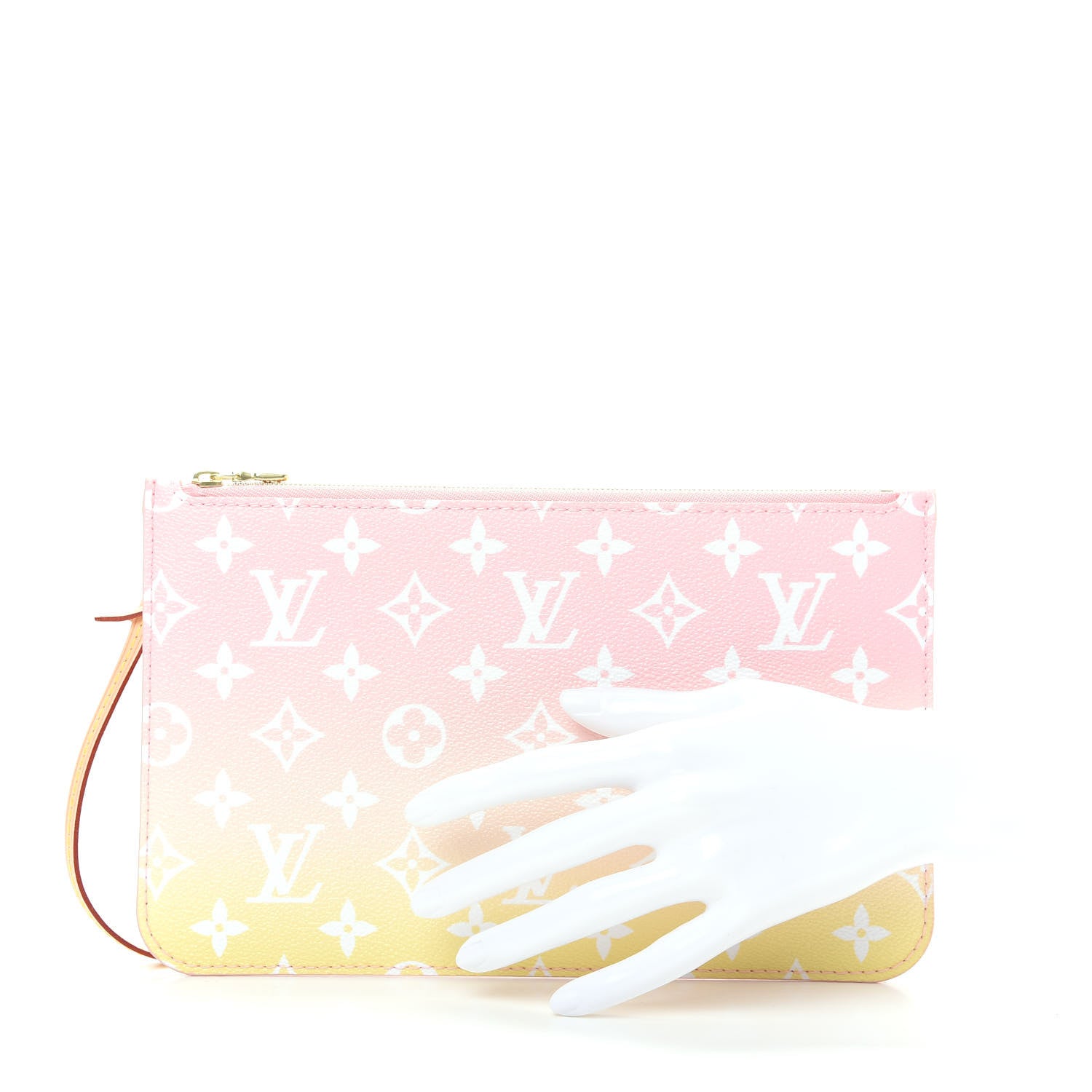 Louis Vuitton Monogram By The Pool Neverfull MM Pochette Light Pink 2 of 6
