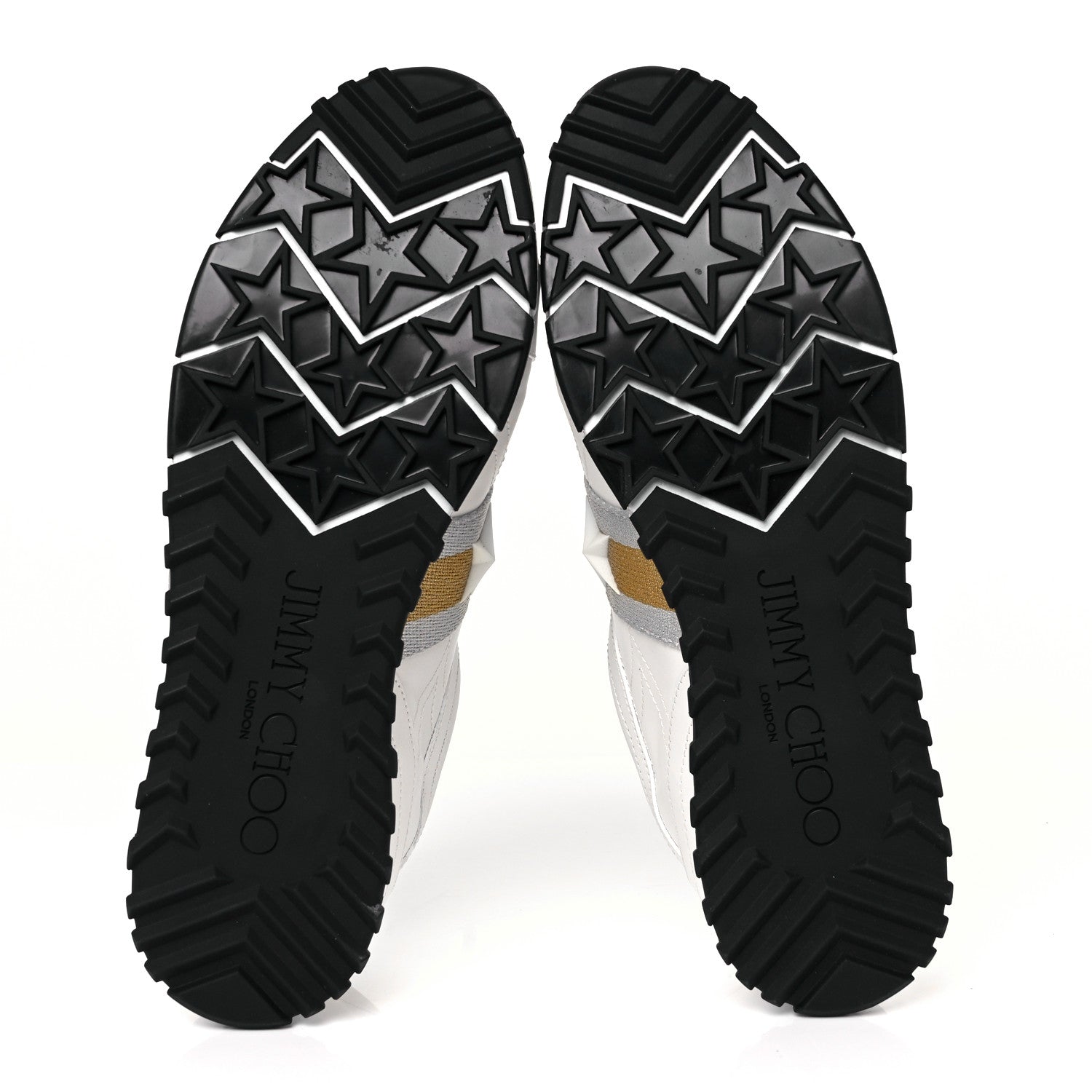 Jimmy Choo Calfskin Rafi Sneakers 44.5 White 6 of 9