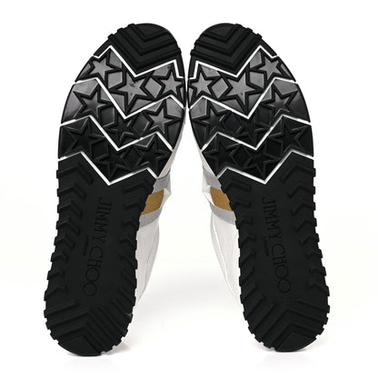 Jimmy Choo Calfskin Rafi Sneakers 44.5 White 6 of 9