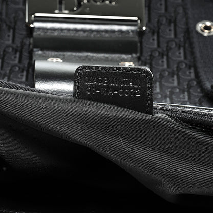 Christian Dior Canvas Diorissimo Tote Black 6 of 8