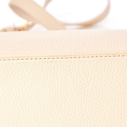 Louis Vuitton Taurillon Capucines PM Creme Black 8 of 9
