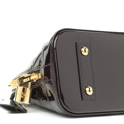 Louis Vuitton Vernis Alma BB Amarante 5 of 9