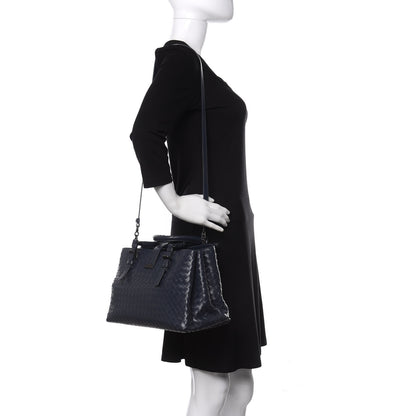 Bottega Veneta Light Calf Intrecciato Small Roma Tote Light Tourmaline 2 of 12
