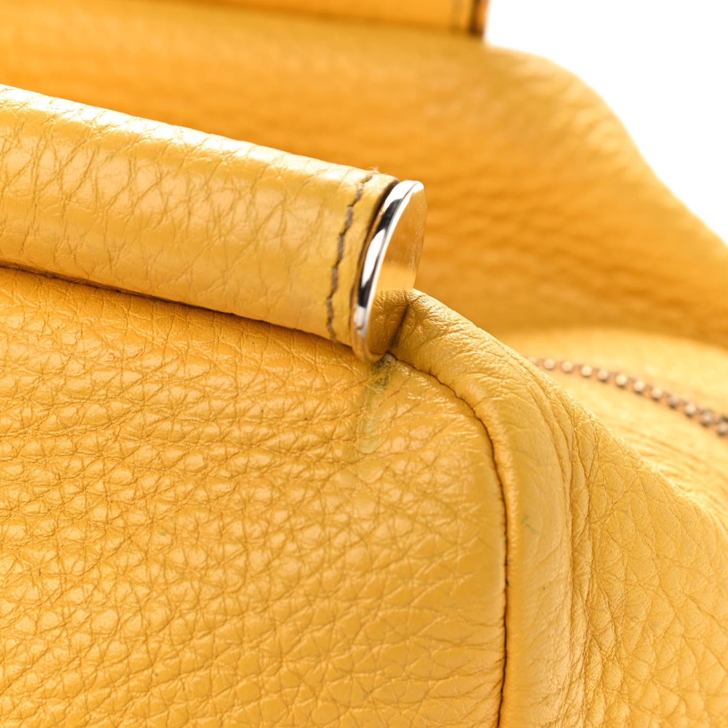 Dolce & Gabbana Calfskin Large Miss Sicily Satchel Yellow 14 of 16