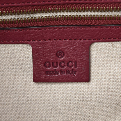 Gucci Soft Calfskin Icon Hobo Burgundy 6 of 9