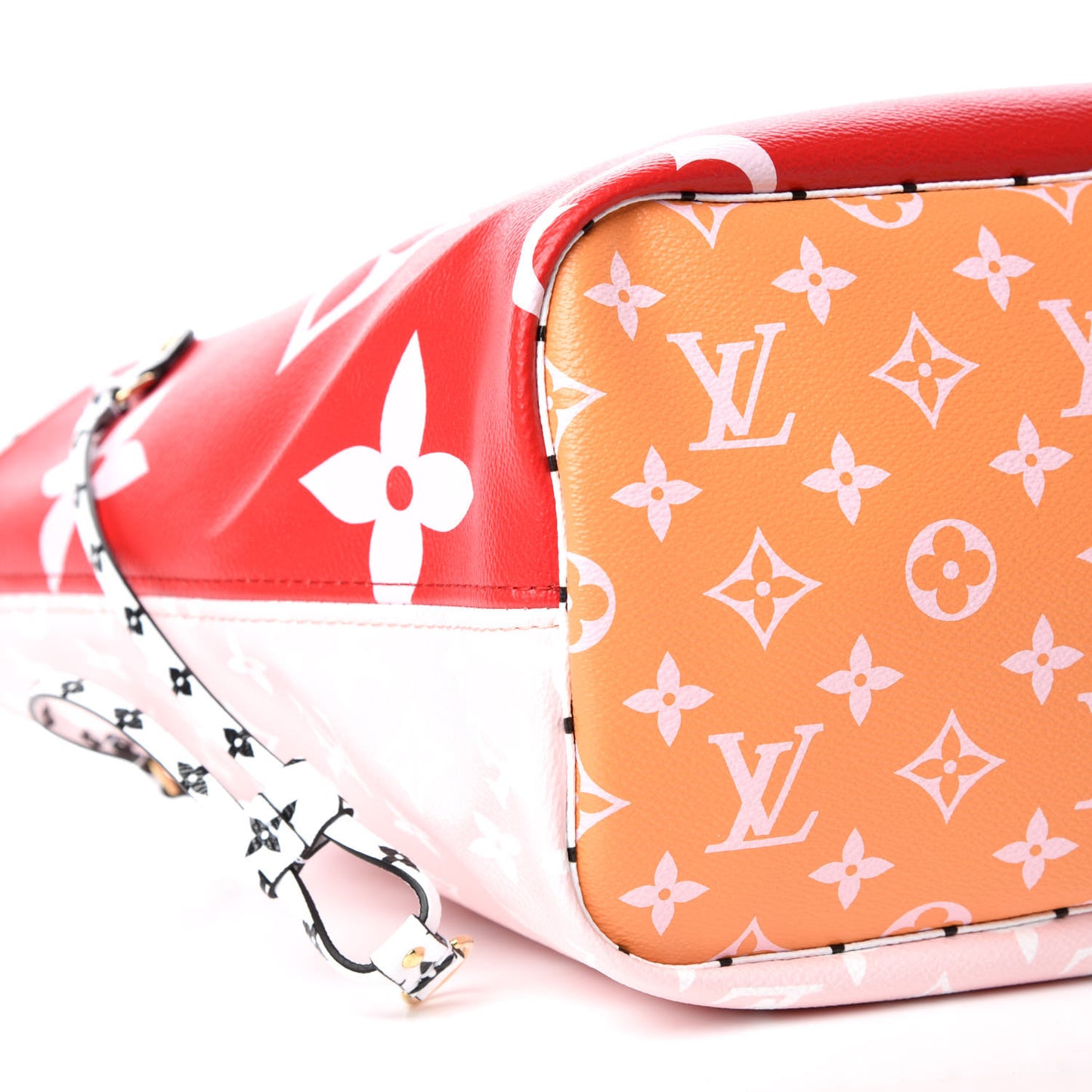 Monogram Giant Neverfull MM Rouge