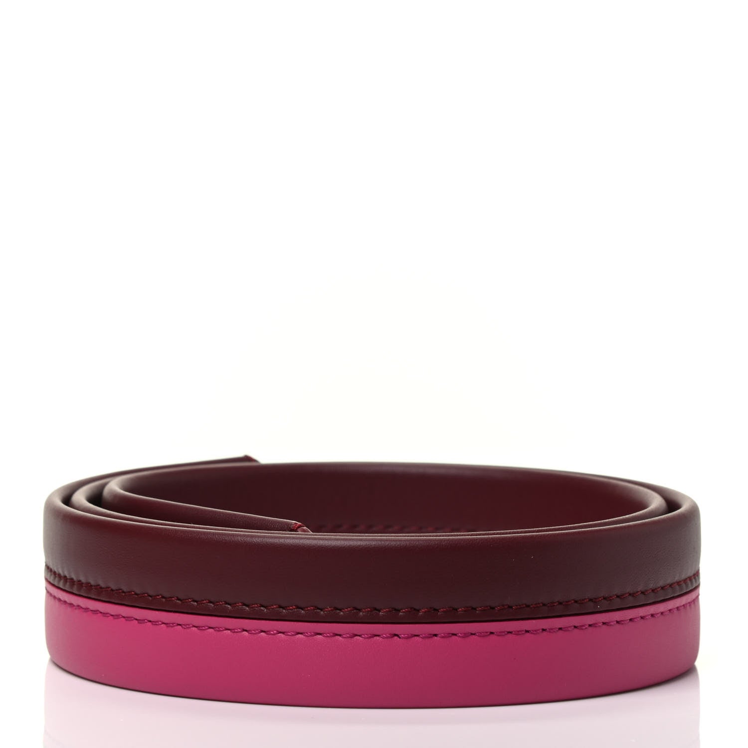 Louis Vuitton Calfskin Cluny BB Shoulder Strap Bordeaux Fuchsia 2 of 3