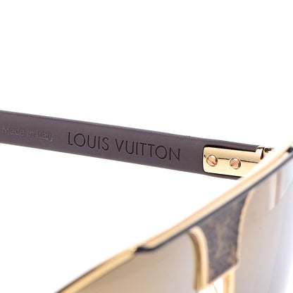 Louis Vuitton Monogram Pacific Sunglasses Z2338E Gold 5 of 6