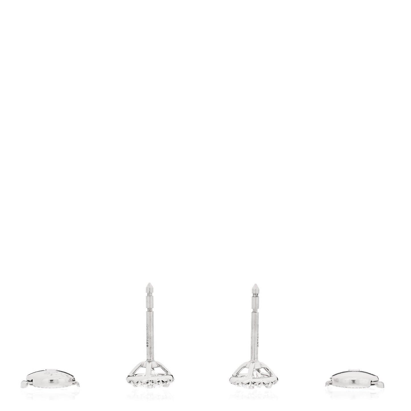 Platinum Diamond .84ctw Soleste Earrings
