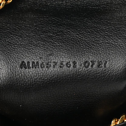Saint Laurent Lambskin Quilted Baby Bucket Bag Black 6 of 7