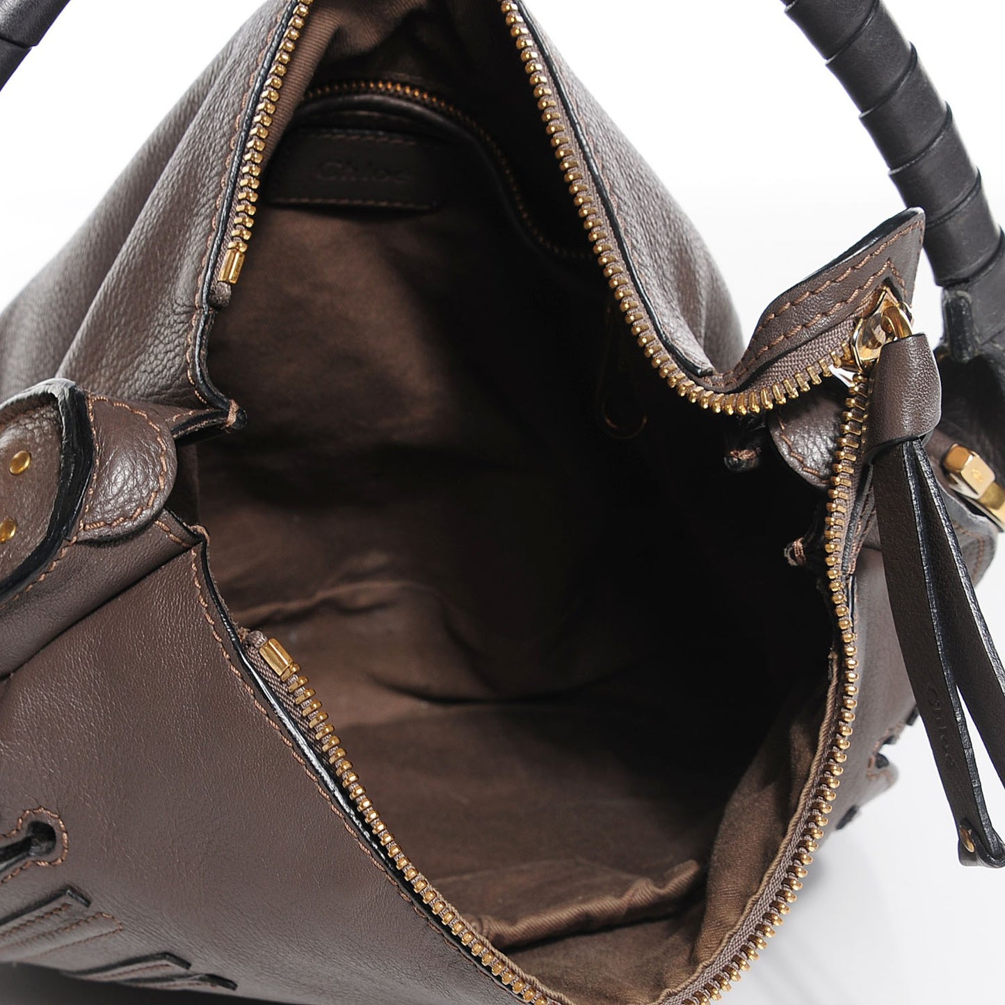 Calfskin Medium Marcie Hobo Nut