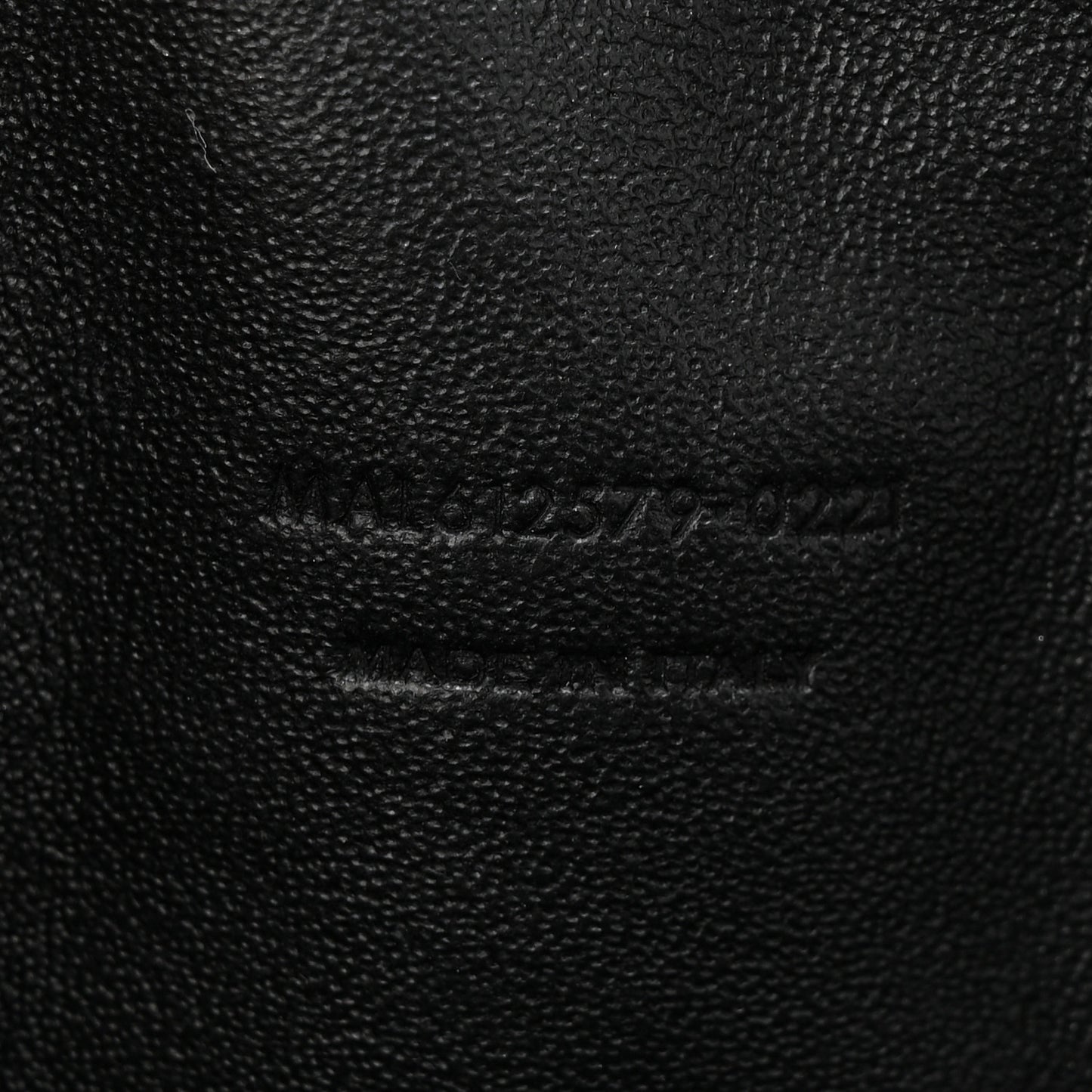 Grain De Poudre Matelasse Monogram Mini Lou Camera Bag Black