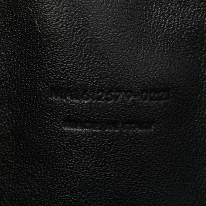 Saint Laurent Grain De Poudre Matelasse Monogram Mini Lou Camera Bag Black 7 of 10