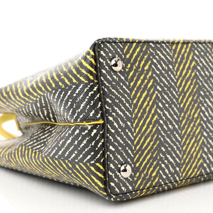 Fendi Vitello Elite Printed Petite 2Jours Tote Multicolor 9 of 10