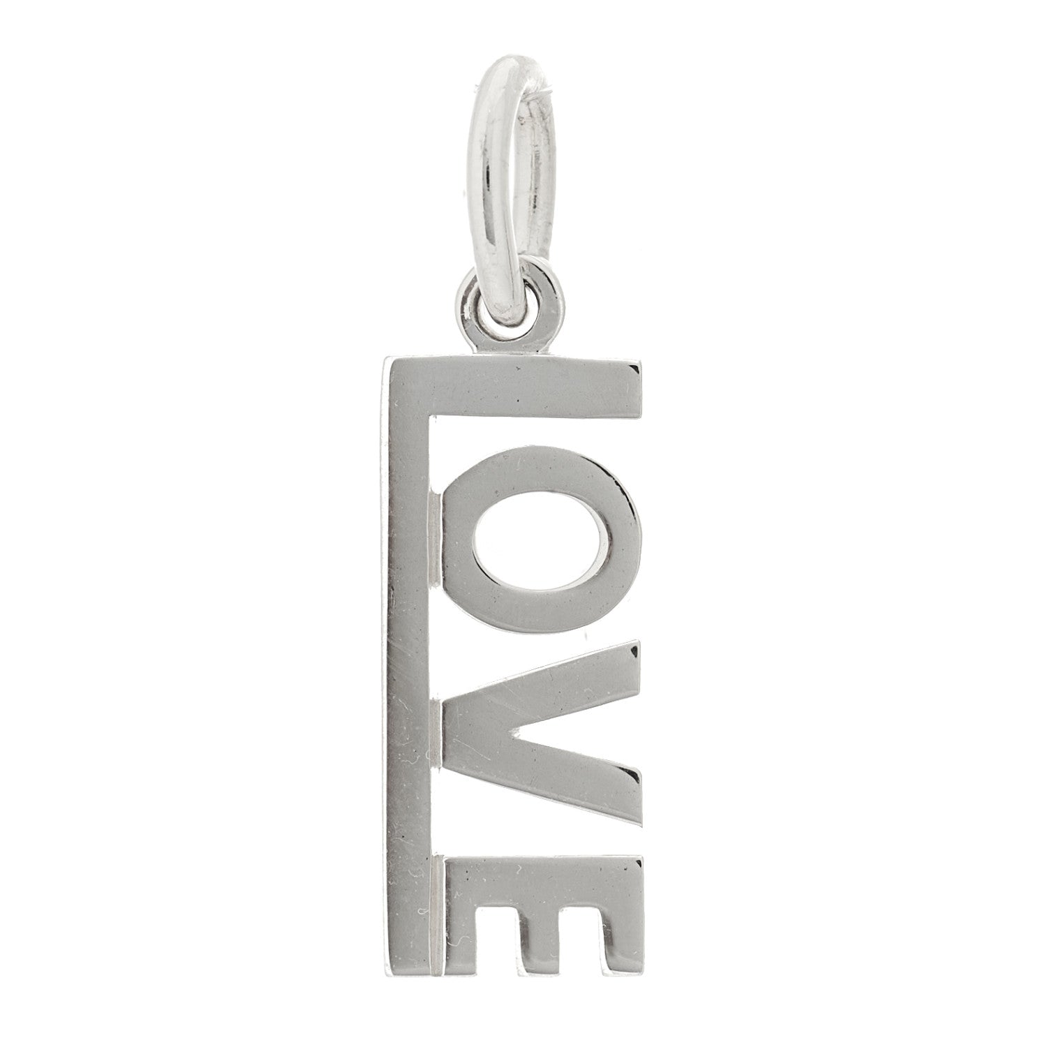 Tiffany Sterling Silver LOVE Charm 1 of 4