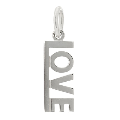 Tiffany Sterling Silver LOVE Charm 1 of 4