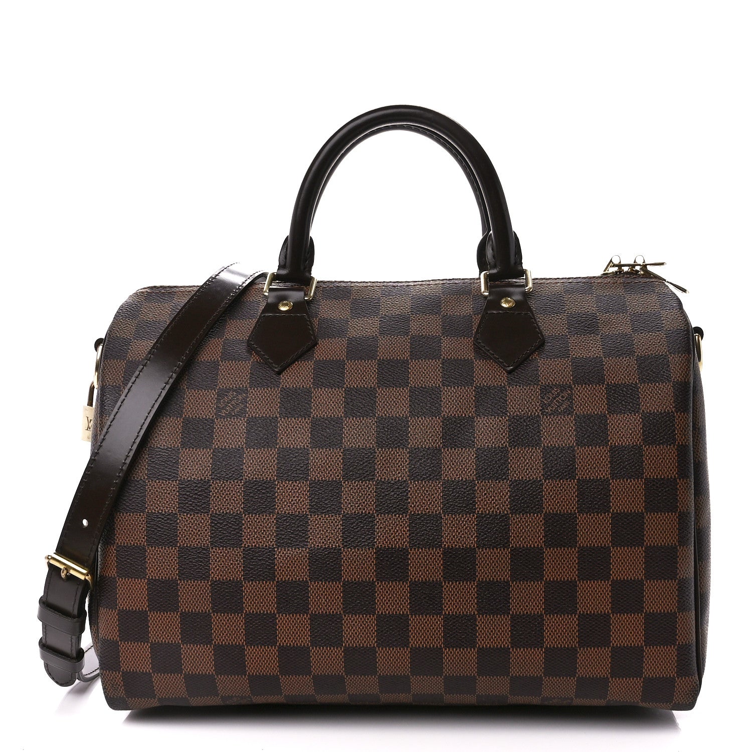 Louis Vuitton Damier Ebene Speedy Bandouliere 30 1 of 13