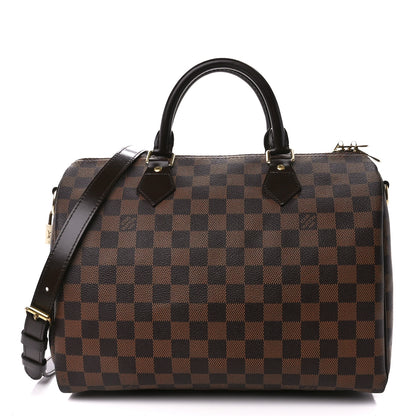 Louis Vuitton Damier Ebene Speedy Bandouliere 30 1 of 13