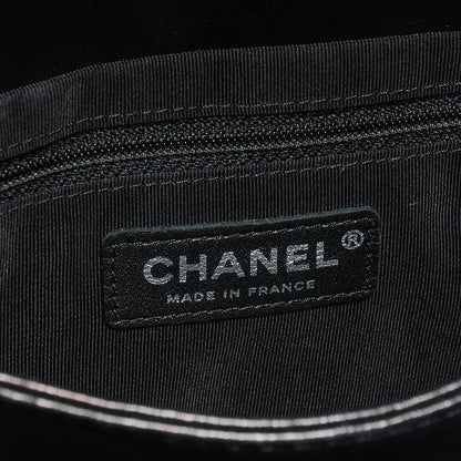 Chanel Shiny Calfskin Small Trianon Flap Black 8 of 9