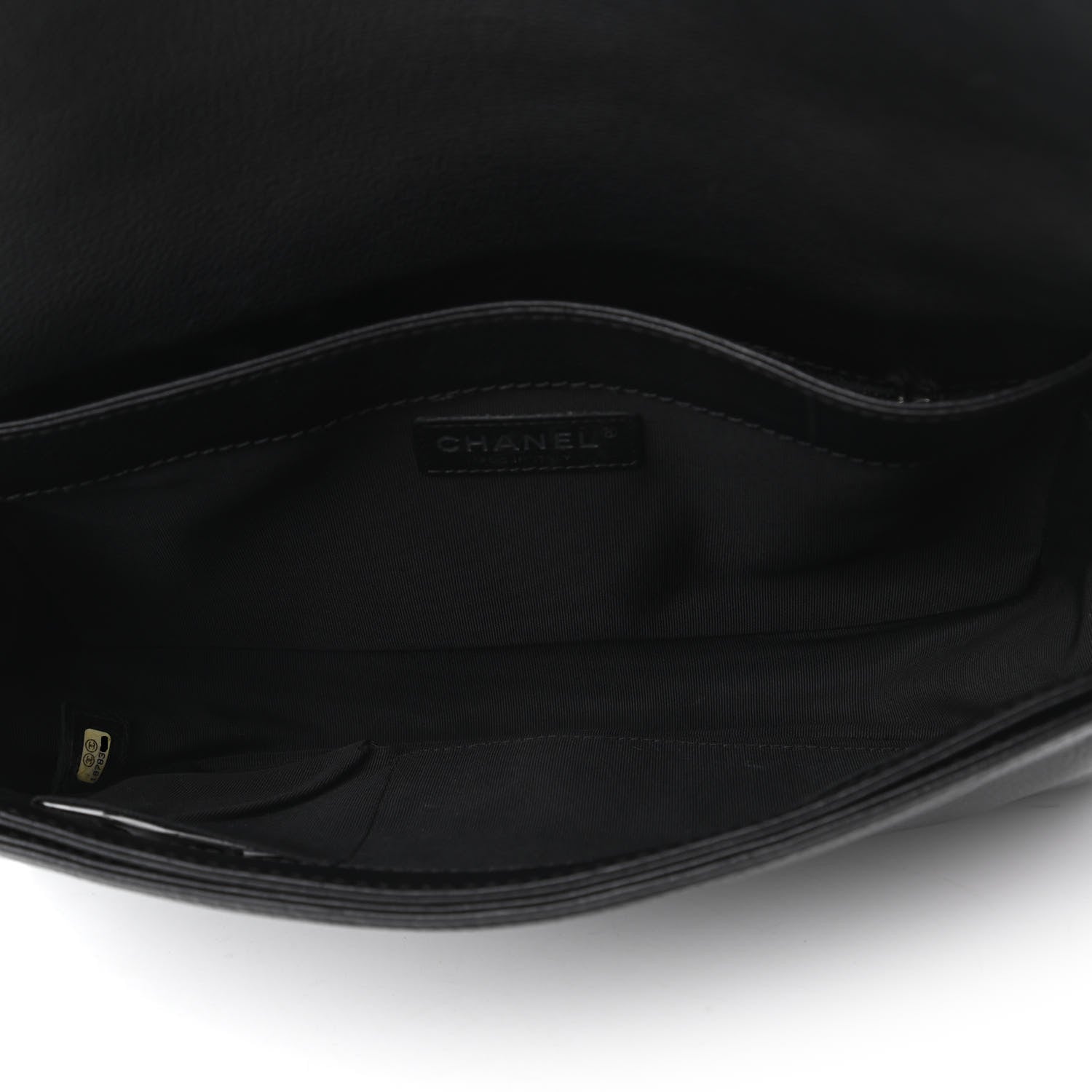 Chanel Calfskin New Medium Boy Reverso Flap Black 5 of 10